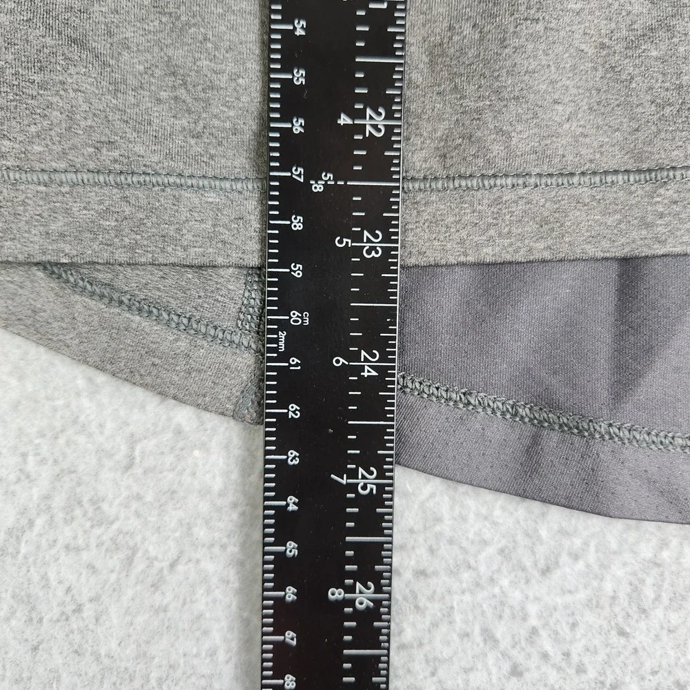 Nike Dri-Fit Tank Top Womens XS Gray Heather Logo Racerback Athletic Performance